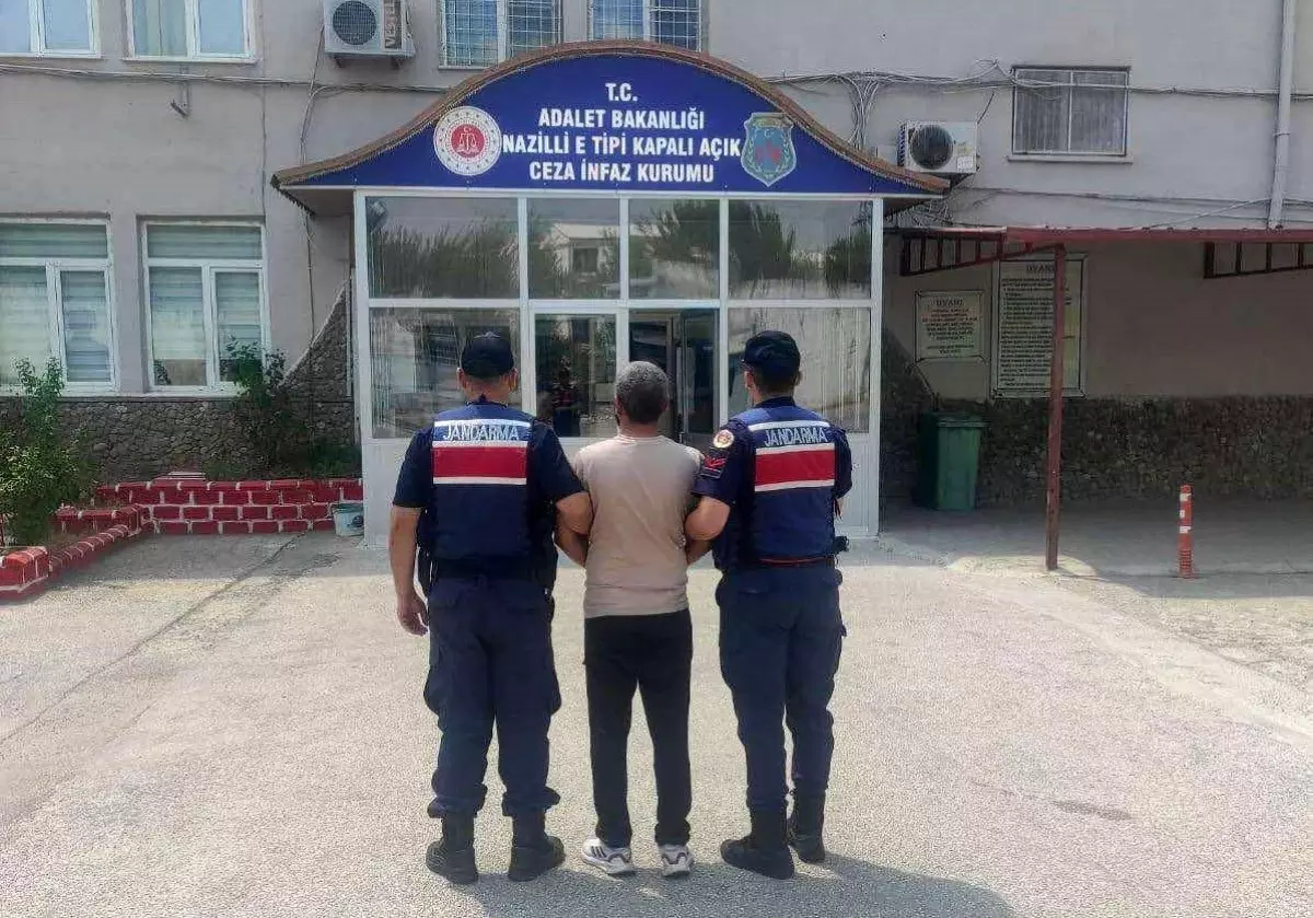 Nazilli'de Hakkında 7 Yıl Hapis Cezası Bulunan Şahıs Yakalandı