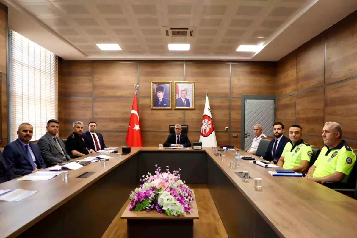Niğde'de Asayiş ve Güvenlik Değerlendirme Toplantısı Yapıldı