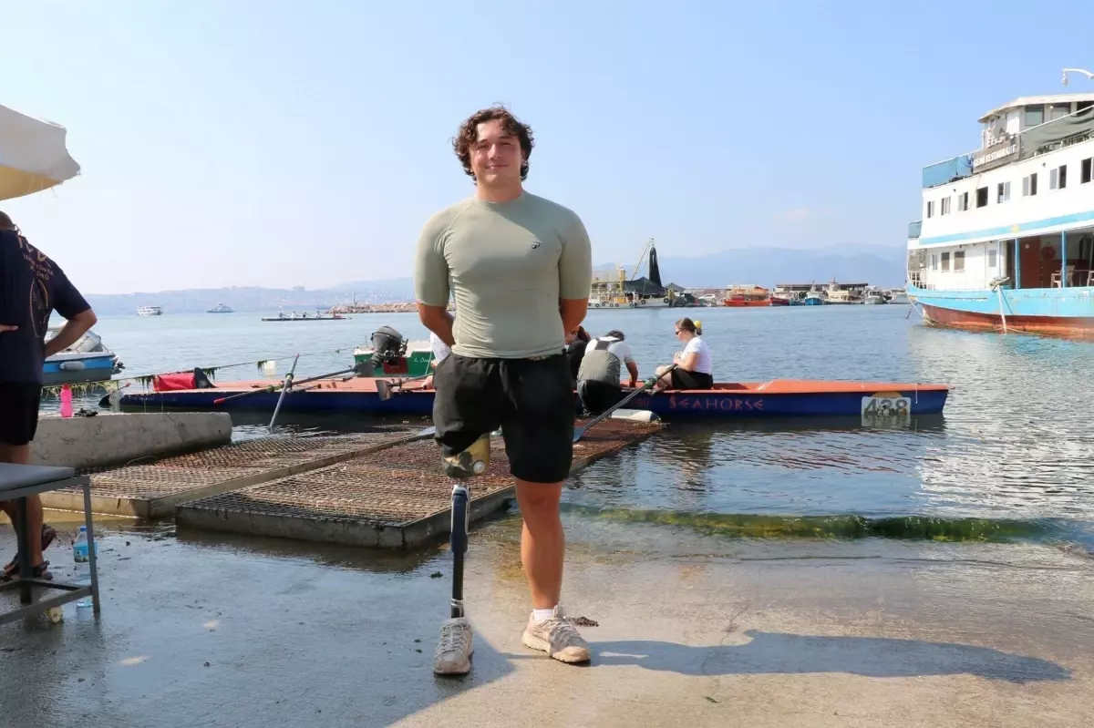 Engelli Sporcu Recep Tula, Yüzme ve Kürekle Hedefliyor Paralimpik Oyunları