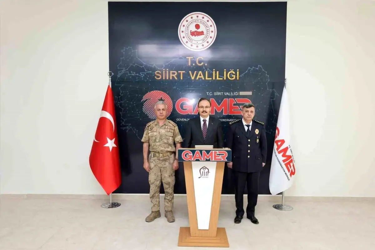 Siirt'te Güvenlik ve Asayişte Yüzde 99,15 Aydınlatma Oranı