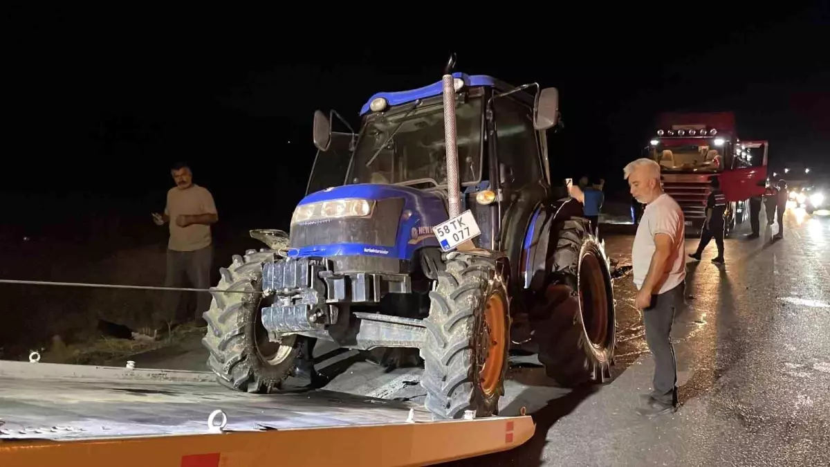 Sivas’ta İki Ayrı Trafik Kazasında 4 Yaralı