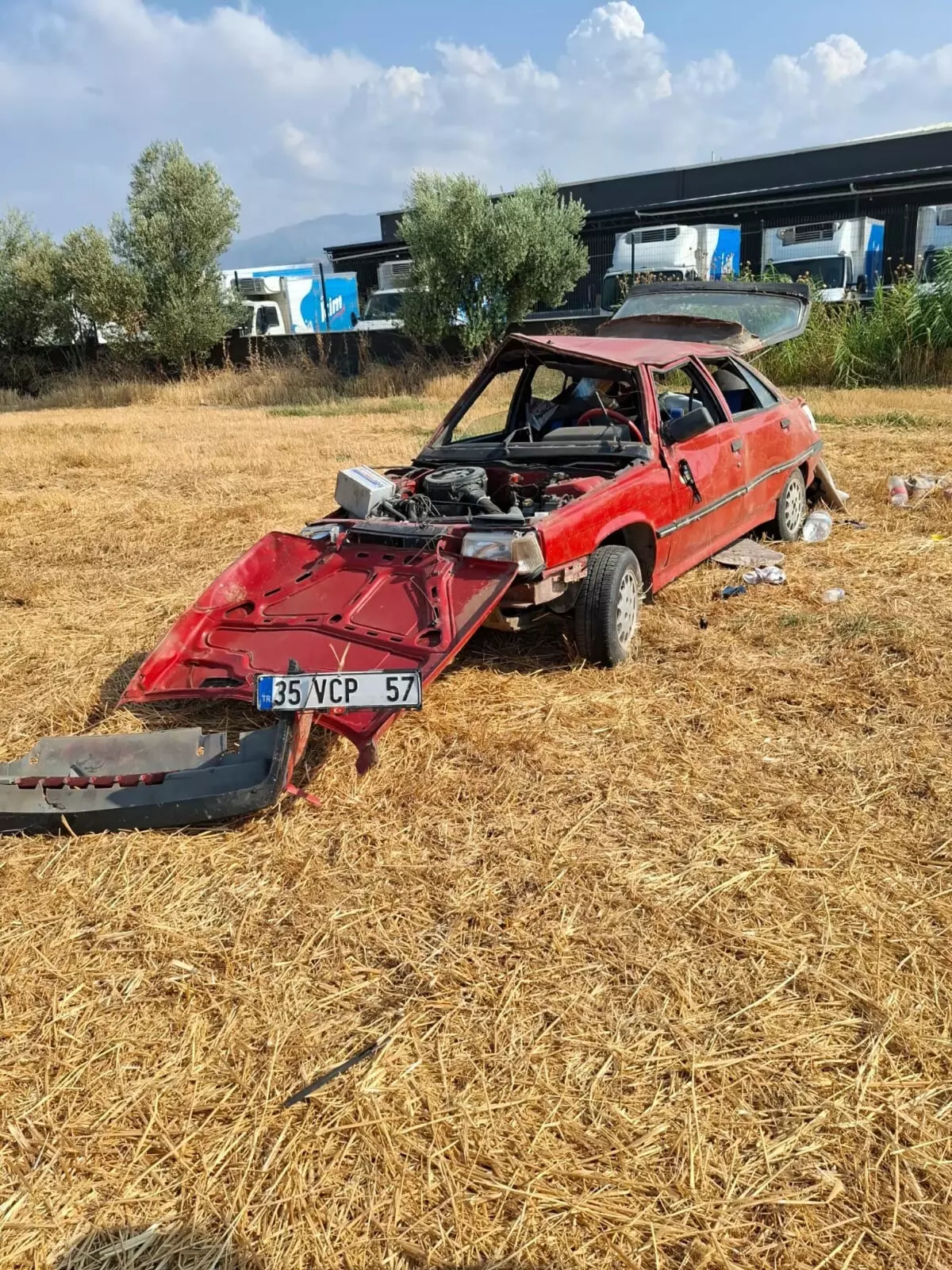 Manisa'da Otomobil Kazası: 63 Yaşındaki Sürücü Hayatını Kaybetti