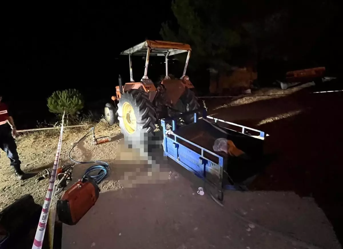 Manisa'da Traktör Kazası: Sürücü Hayatını Kaybetti