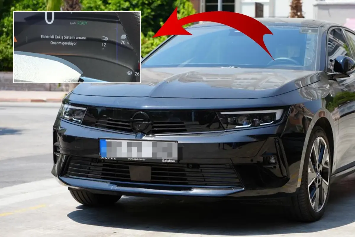1.5 milyona sıfır araç aldı, trafikte frenleri tutmadı