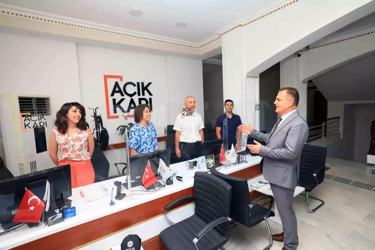 Muğla'da 'Açık Kapı' Projesi ile Vatandaşların Sorunlarına Hızlı Çözüm