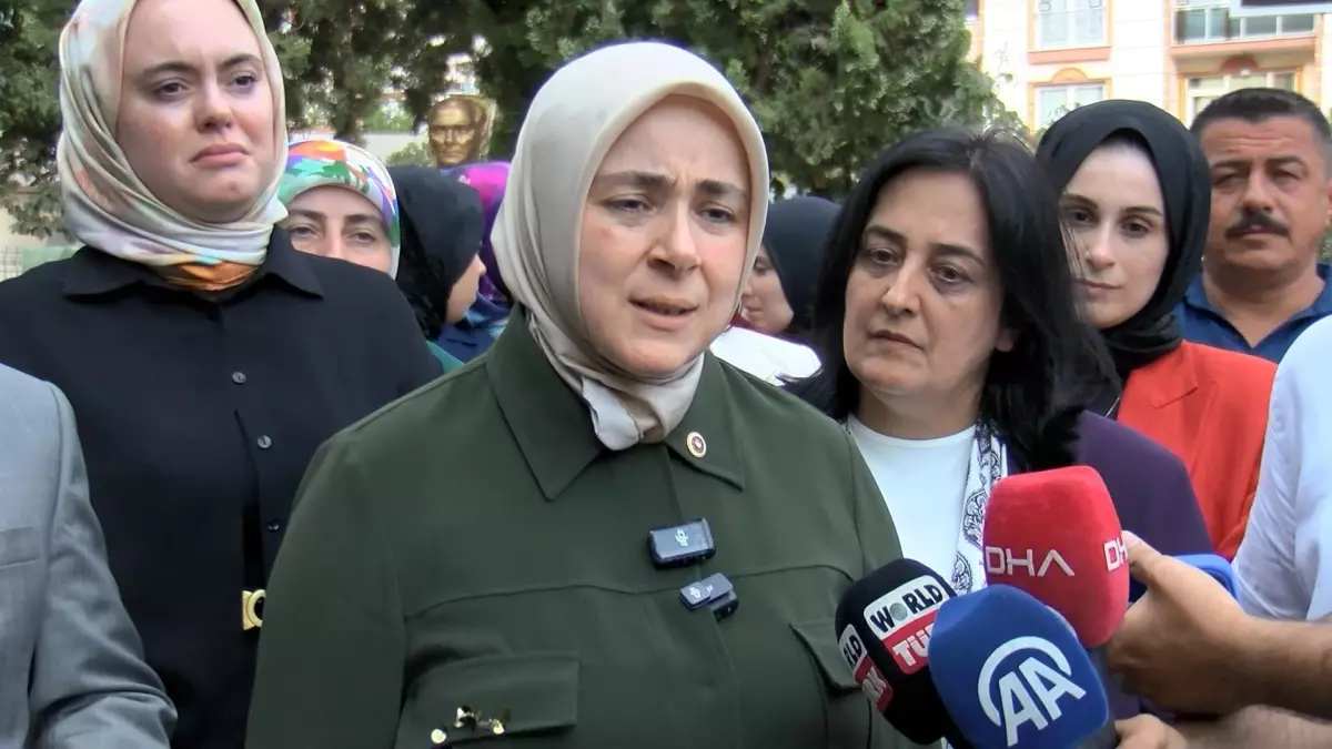 AK Parti Kadın Kolları Başkanı Ercan, Bursa'daki Orman Yangınlarını İnceledi