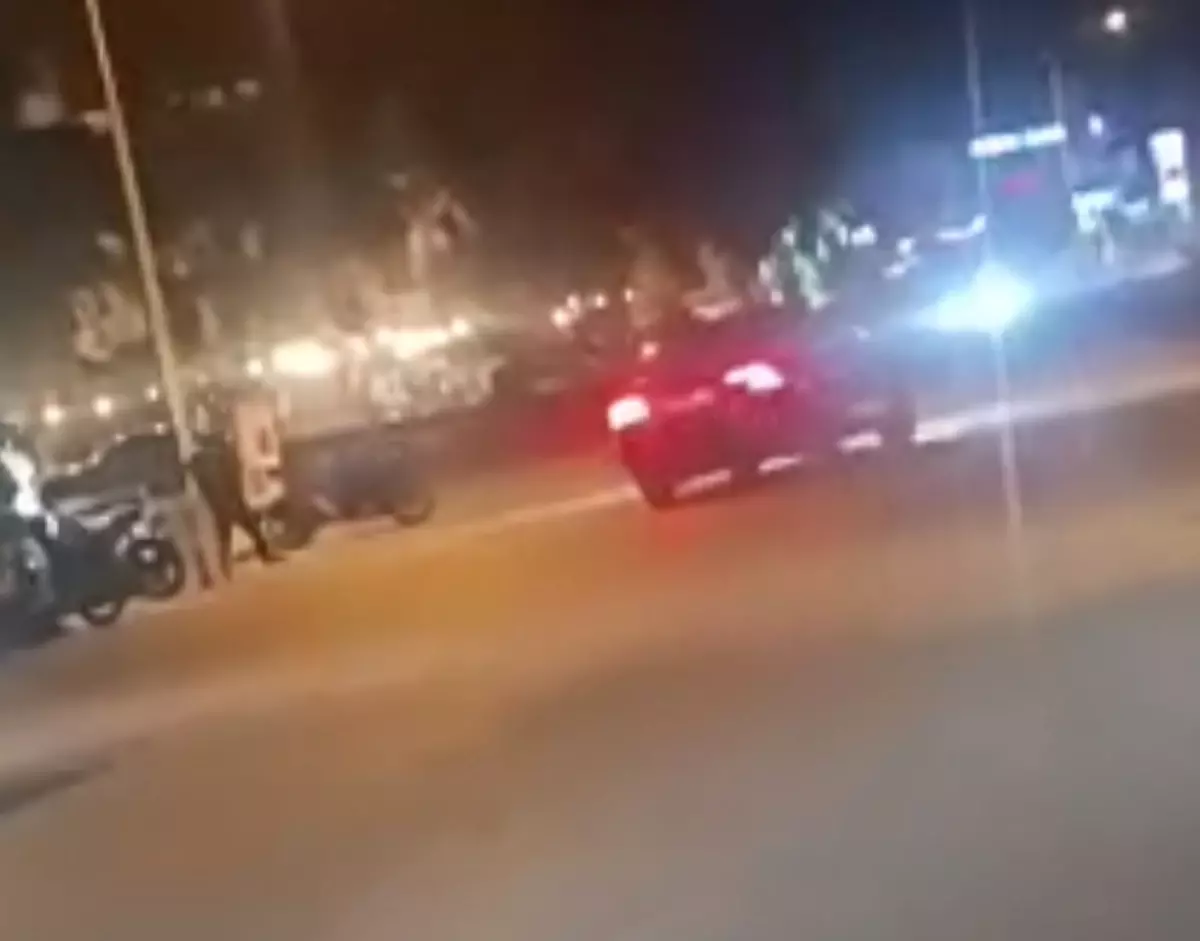 Alkollü Drift Yapan Sürücü Gözaltına Alındı