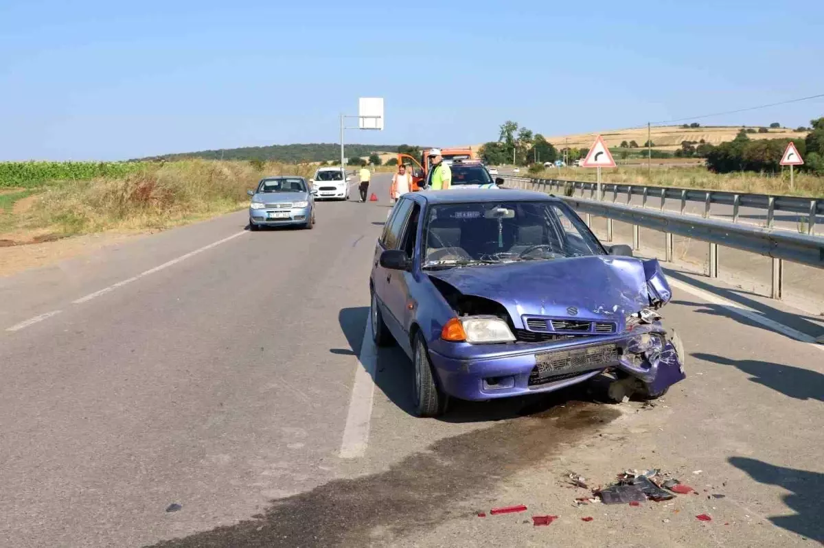 Samsun'da Trafik Kazasında 4 Yaralı