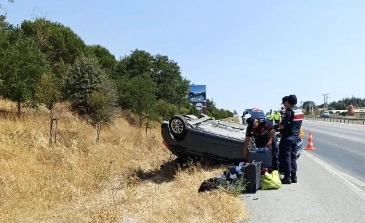 Balıkesir'de Tek Taraflı Trafik Kazası: 1 Yaralı