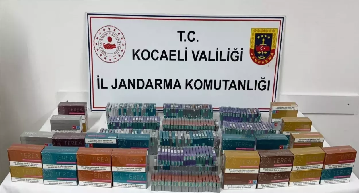 Gebze'de 5 Milyon TL Değerinde Elektronik Sigara Operasyonu