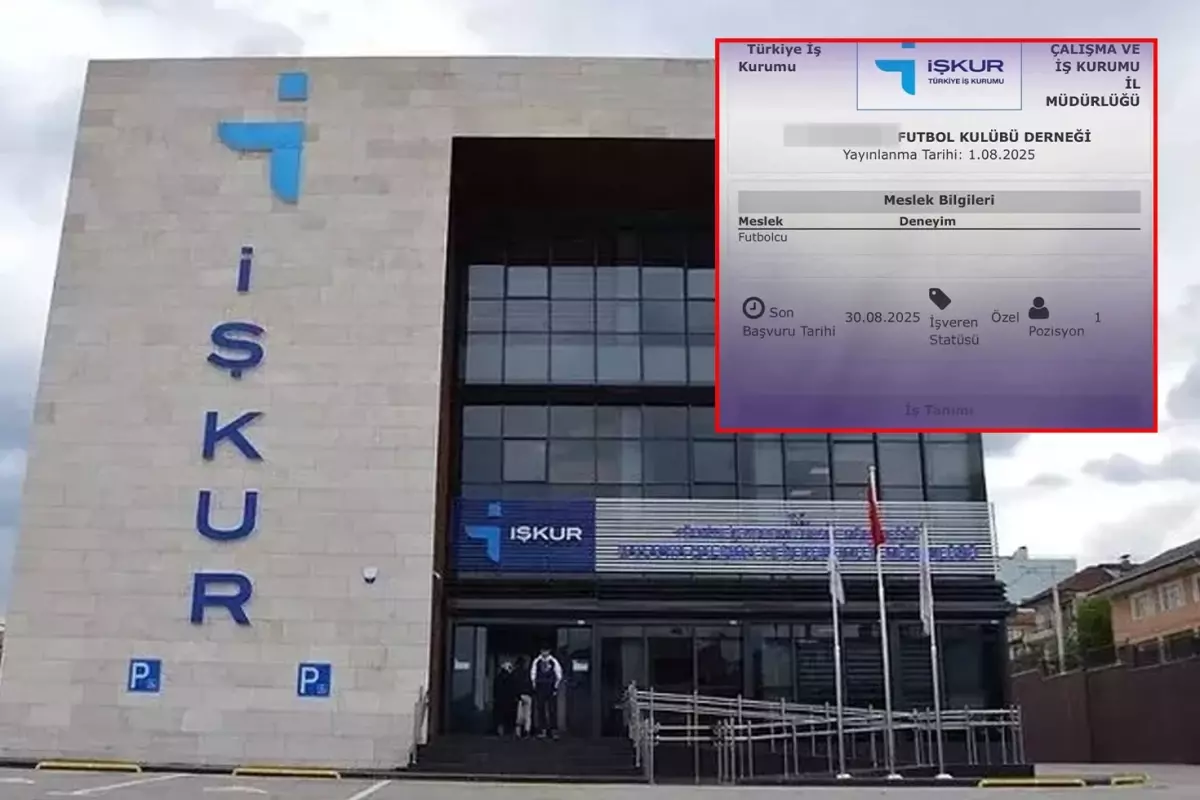 Görülmemiş olay! İŞKUR'a futbolcu ilanı verdiler, işte yapılan başvurusu sayısı