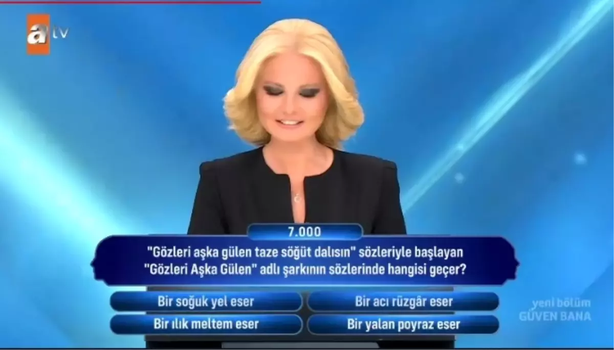 Gözleri aşka gülen taze söğüt dalısın sözleriyle başlayan adlı şarkının sözlerinde hangisi geçer?