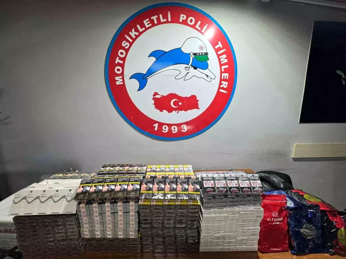 Hatay'da Gümrük Kaçağı Sigara ve Nargile Tütünü Ele Geçirildi
