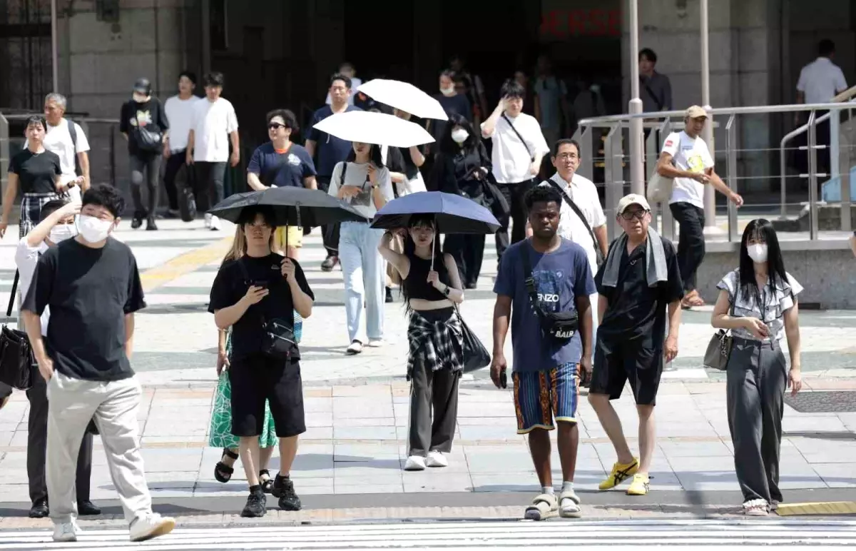 Japonya'da Aşırı Sıcaklık Rekoru Kırıldı