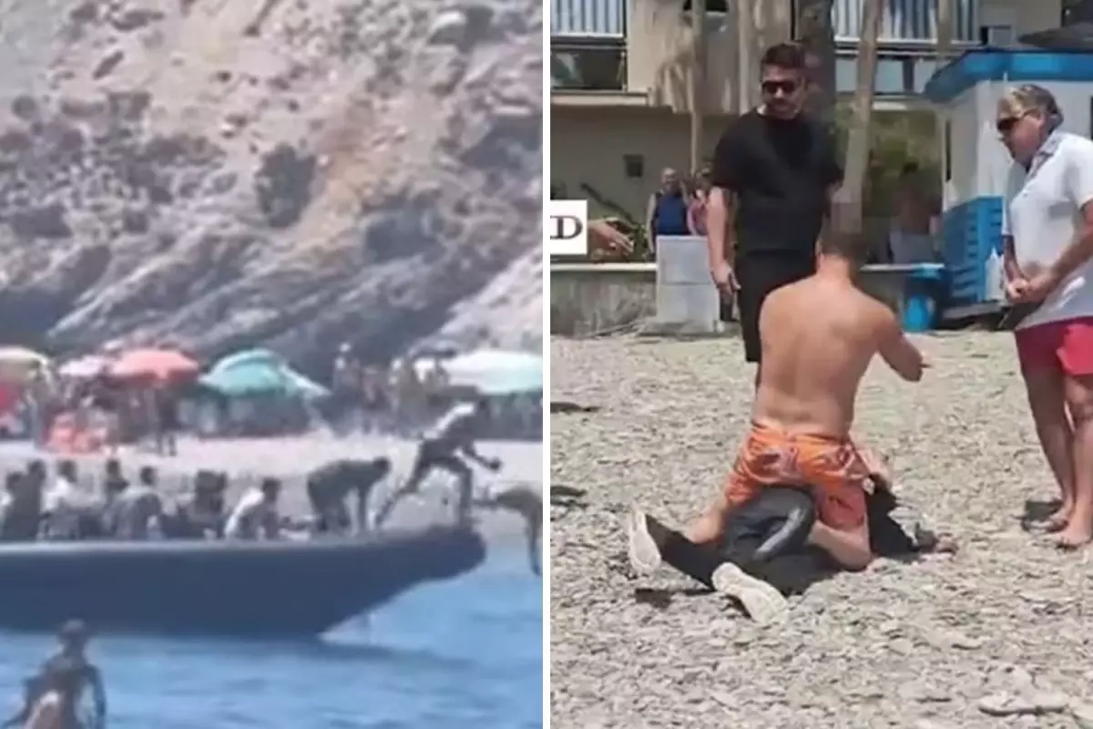 Kaçış planı suya düştü: Turistler göçmenleri tek tek avladı