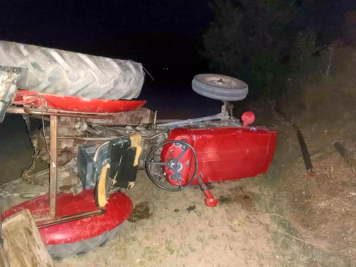 Kastamonu'da Traktör Devrildi: 2 Yaralı