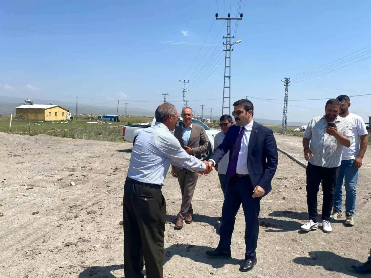 Kaymakam Akköz, KÖYDES Çalışmalarını İnceledi