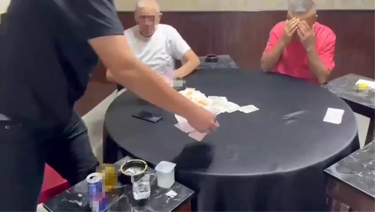 Hatay'da Kumar Baskınında 5 Kişiye Cezalar Kesildi