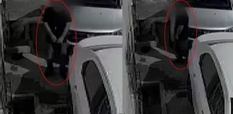 Mahalledeki kadınlara musallat olan sapığın uygunsuz halleri kamerada