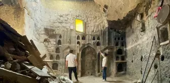 Odunluk olarak kullanılan yapı 6 asırlık ibadethane çıktı