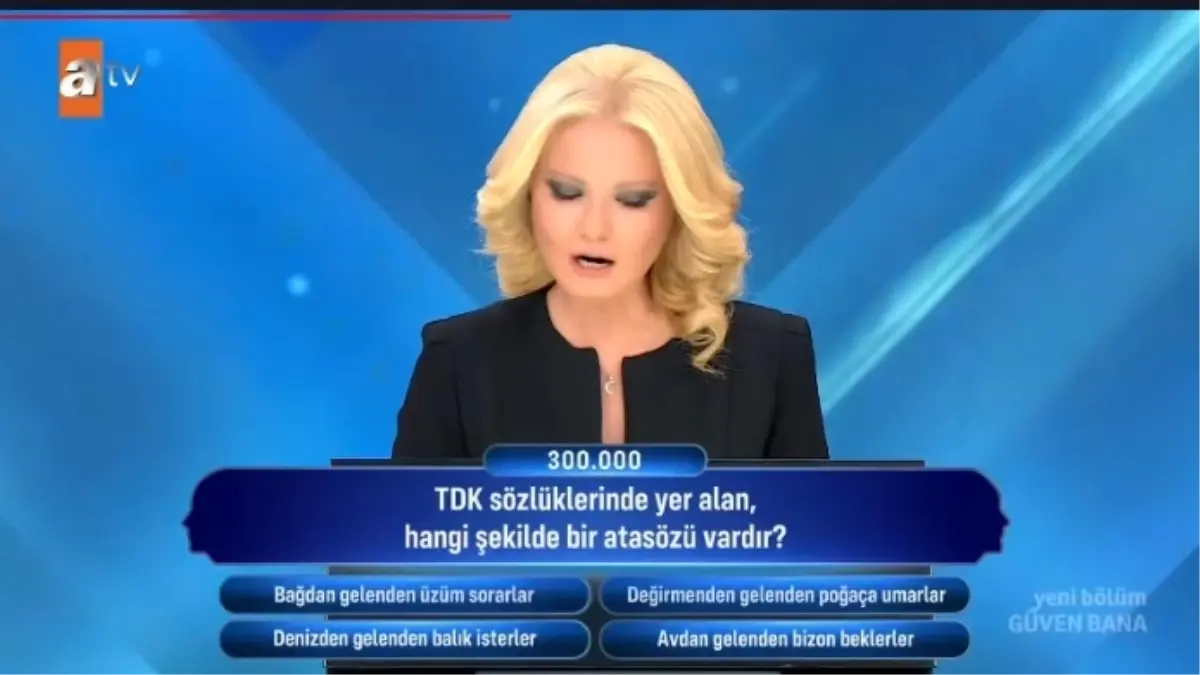 TDK sözlüklerinde yer alan hangi şekilde bir atasözü vardır?