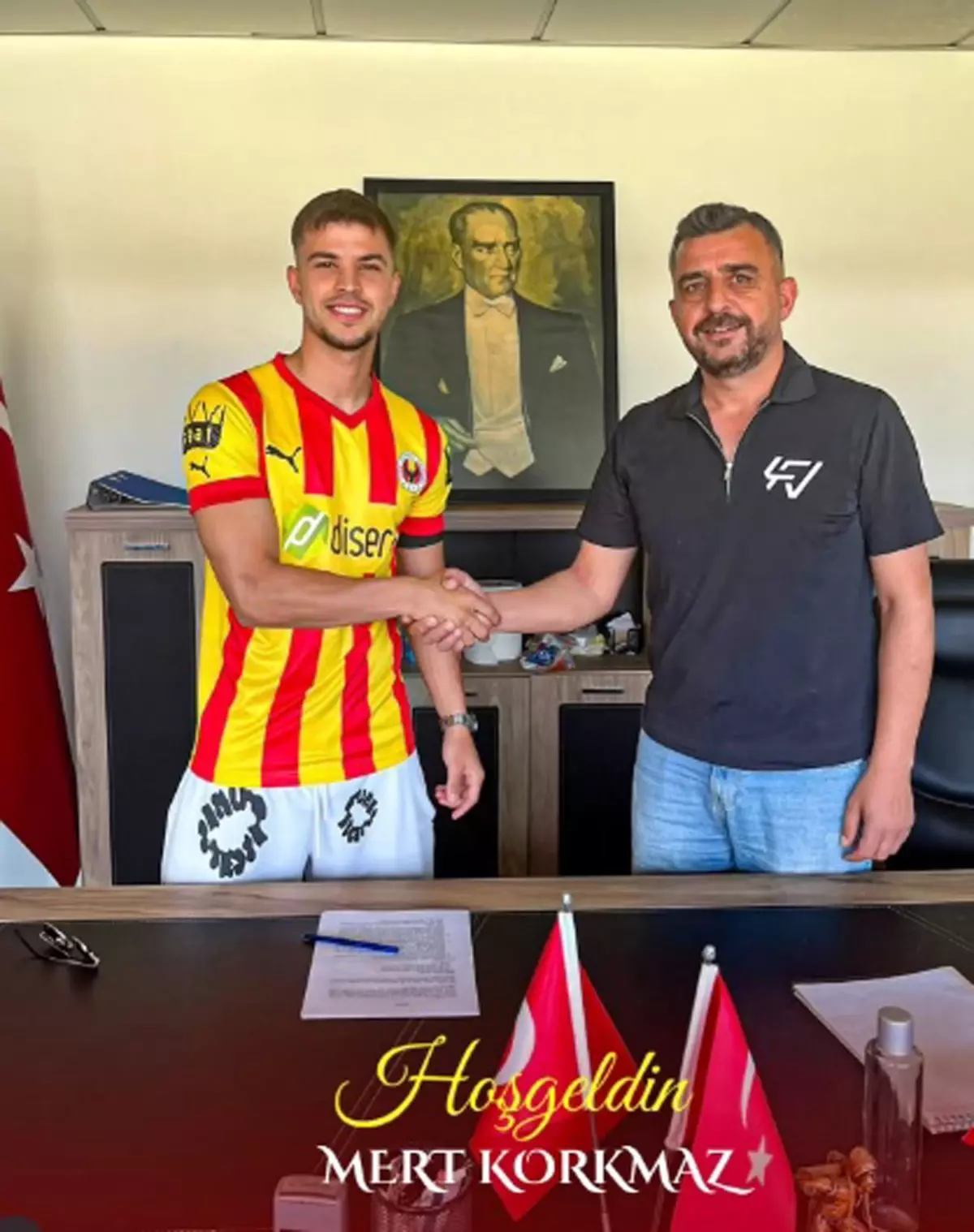Tire 2021 FK, Mert Korkmaz ile Anlaşma Sağladı