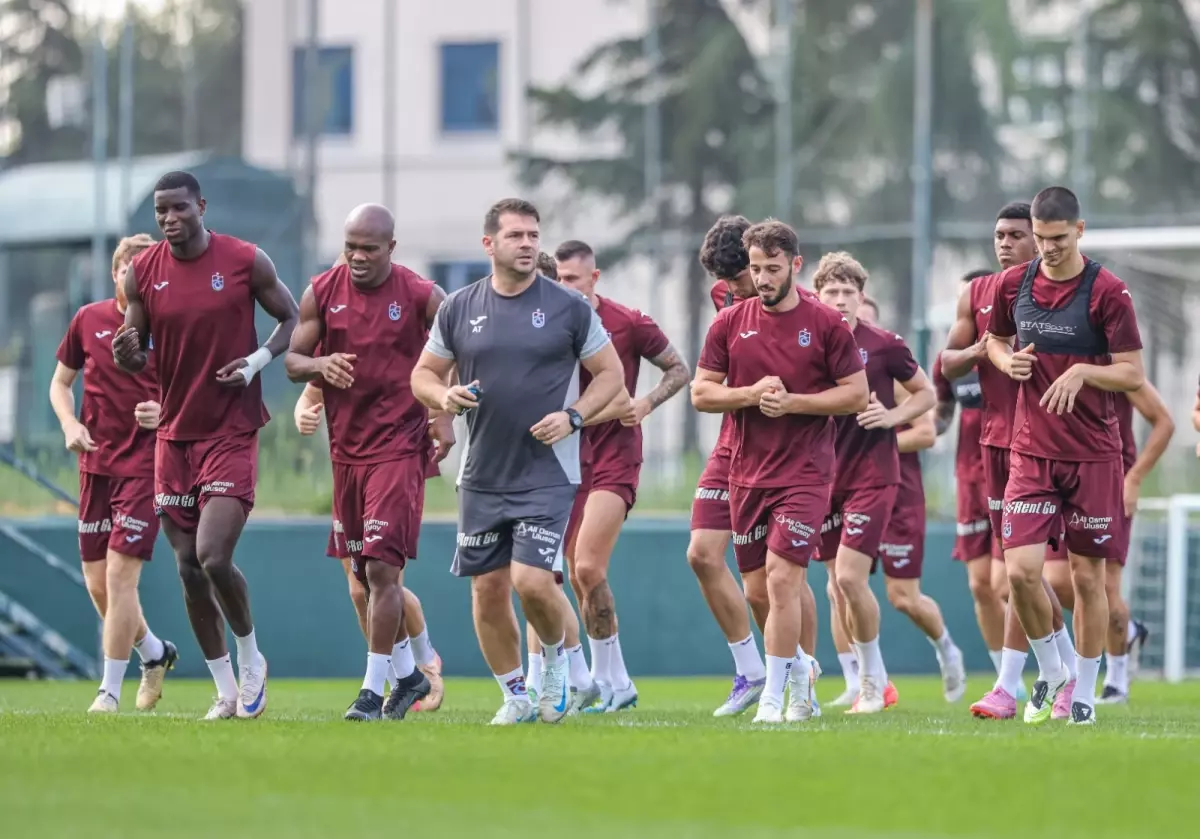 Trabzonspor, Kocaelispor Maçı Hazırlıklarına Başladı