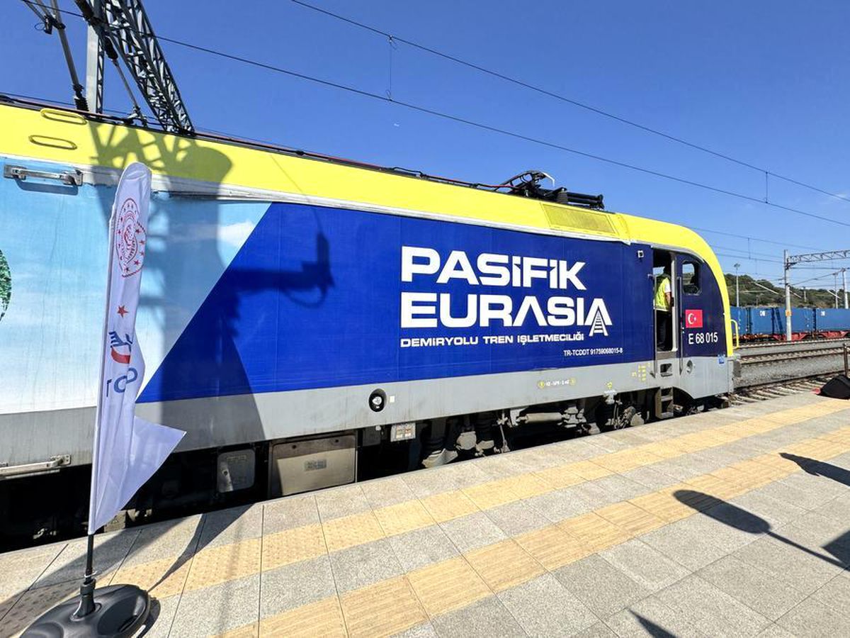 Orta Koridor ile Çin'den Türkiye'ye Yük Treni Seyahati 15 Güne İndi