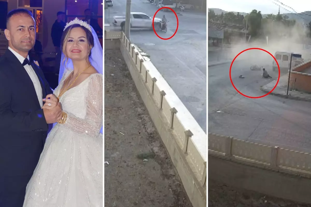 Yeni evli çifti kaza ayırdı