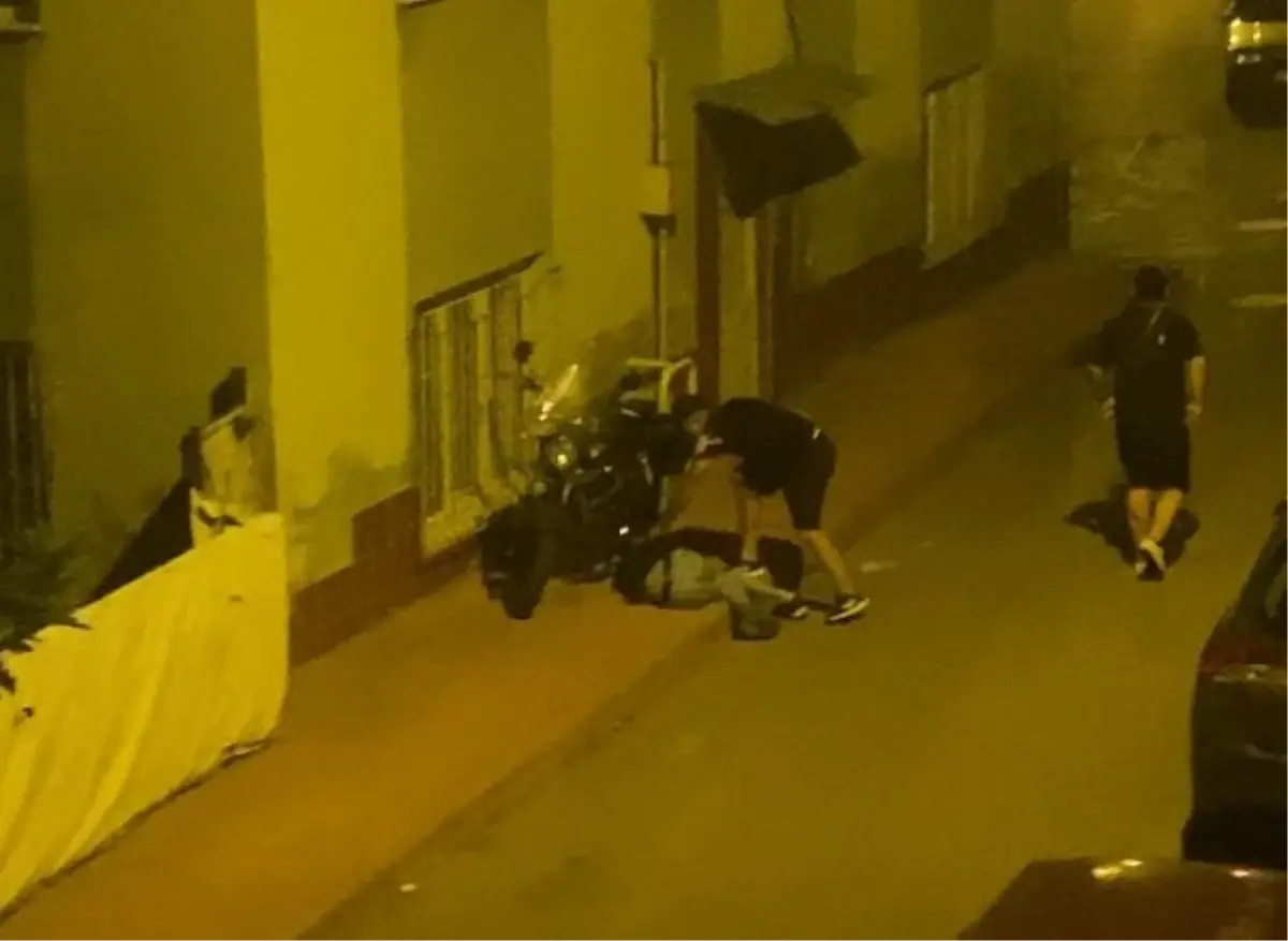 Samsun'da Sokak Ortasında Darp Anları Kamerada