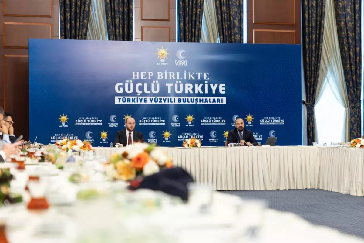 AK Parti, 'Türkiye Yüzyılı Buluşmaları'na başlıyor