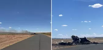 ABD'de hasta nakil uçağı düştü, kurtulan olmadı