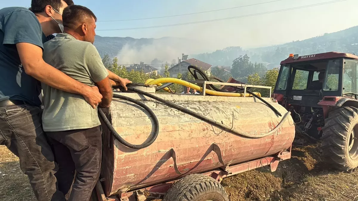 Bartın'da Orman Yangınına Hızla Müdahale Ediliyor