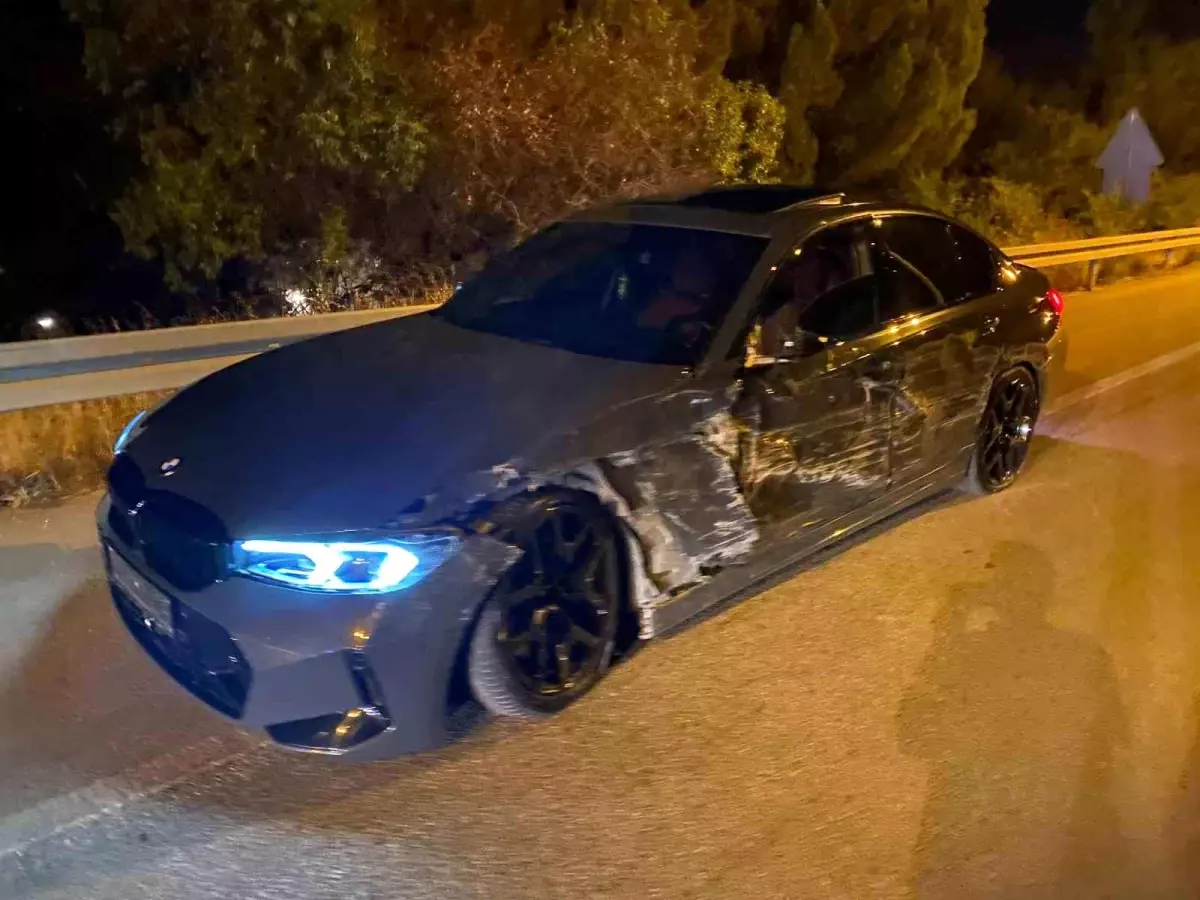 Burdur-Fethiye Karayolunda Kaza: 2 Yaralı, Alkollü Sürücü Trafik Sıkışıklığına Neden Oldu