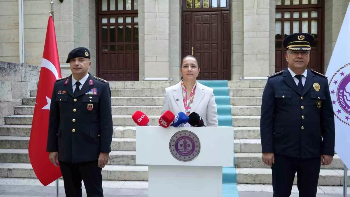 Burdur'da Temmuz Ayında Suçlarla Mücadelede Önemli Başarılar