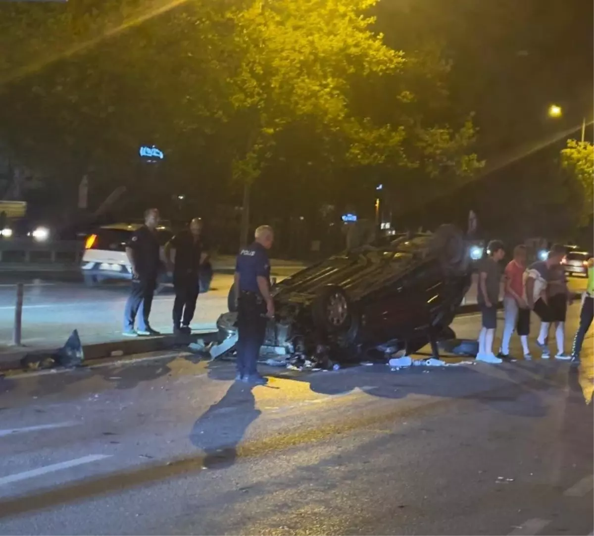 SAMSUN'da Trafik Kazası: 2 Yaralı