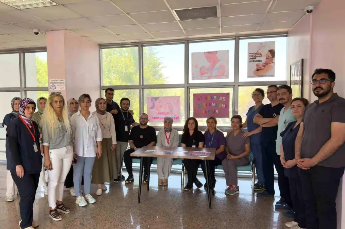 Dünya Emzirme Haftası'nda Anne Sütü Vurgusu