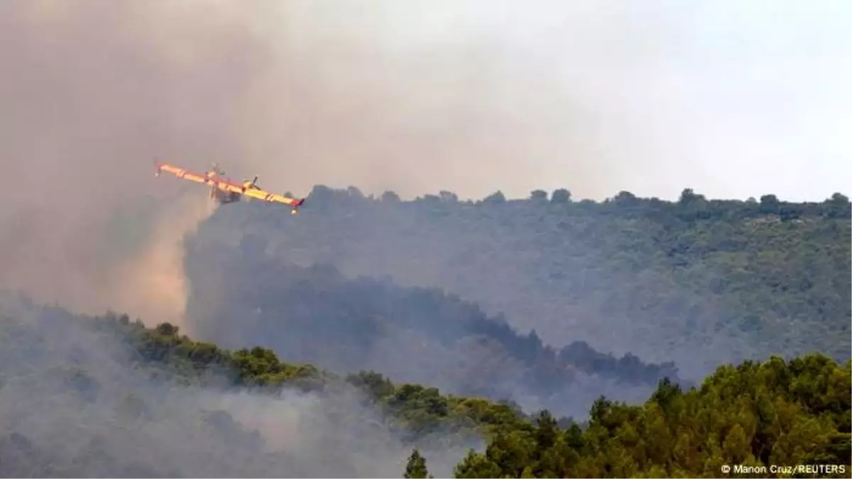 Fransa'nın Güneyinde Orman Yangını: 1 Ölü, 25 Ev Hasar Gördü