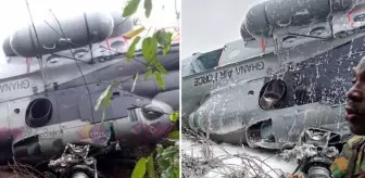 Gana'da askeri helikopter düştü: 8 ölü