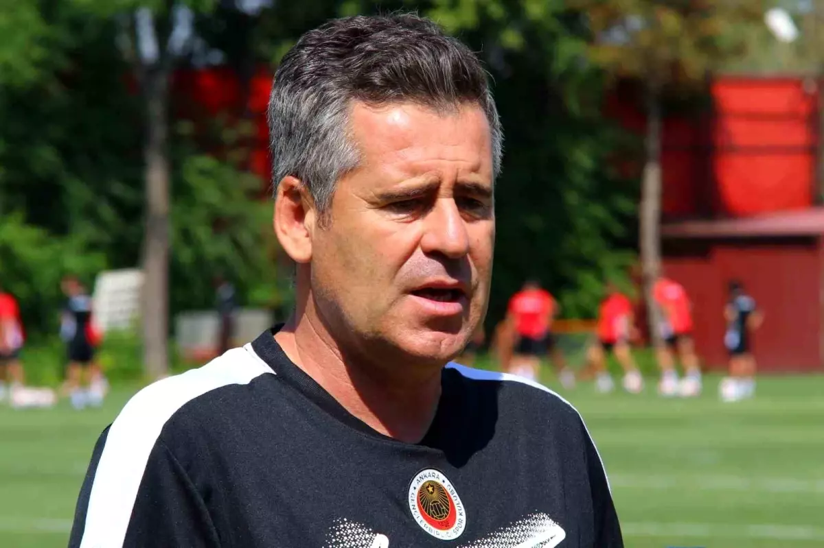 Gençlerbirliği Teknik Direktörü Eroğlu Samsunspor Maçına Hazırlanıyor