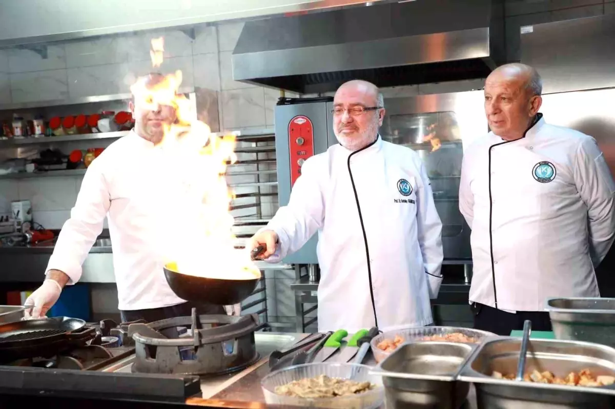 Kayseri Üniversitesi'nde Gastronomi ve Mutfak Sanatları Bölümü Kuruldu