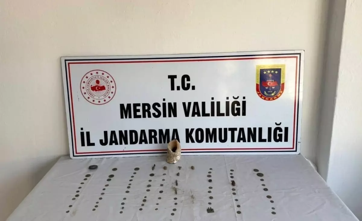 Mersin'de Tarihi Eser Kaçakçılığı Operasyonu: 1 Gözaltı