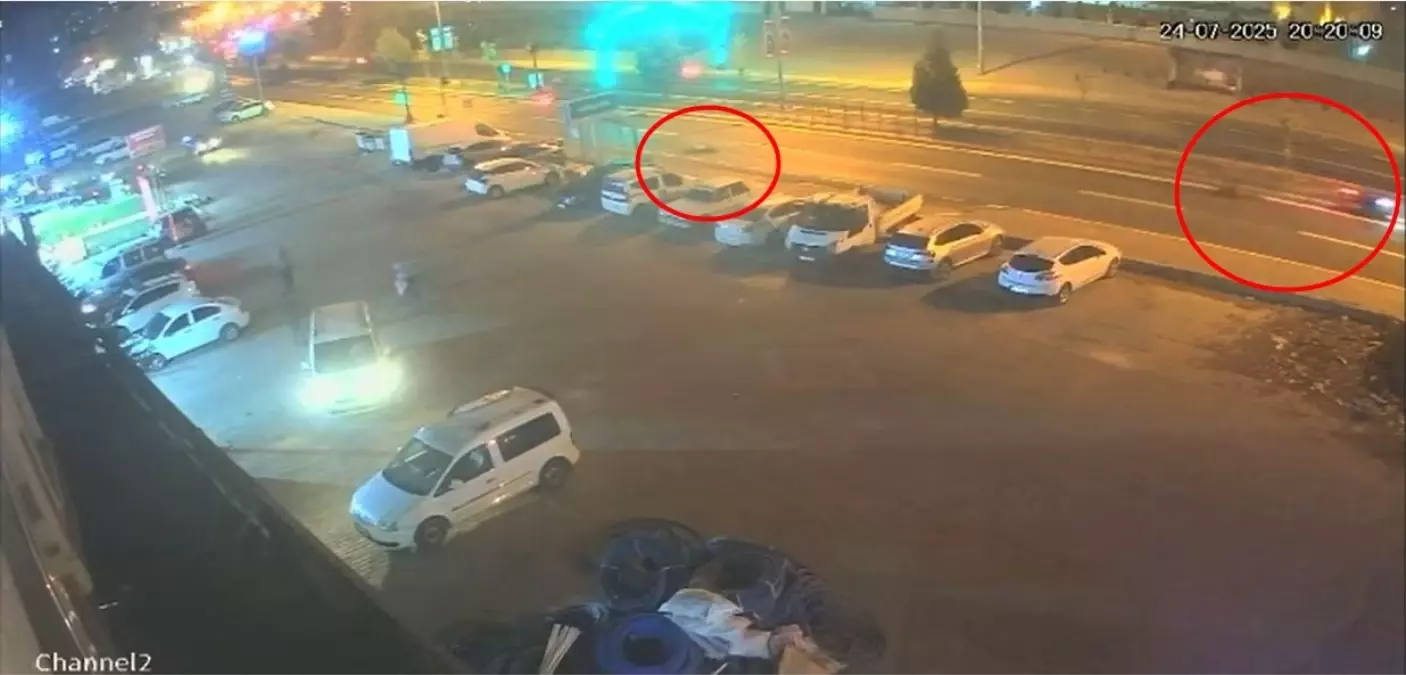 Mardin'de Motosiklet Kazası: Yayaya Kırmızı Işıkta Geçişten Dolayı Kusurlu Bulundu