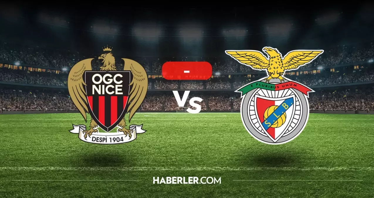 Nice Benfica maçı kaç kaç, bitti mi? MAÇ SONUCU! Nice Benfica golleri kim attı, canlı maç anlatımı!