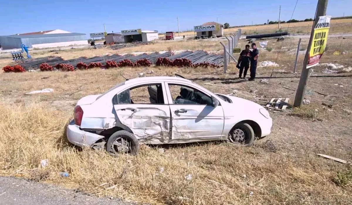 Aksaray'da Trafik Kazası: 4 Yaralı