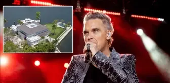 Robbie Williams'tan 1.3 milyarlık malikane! İçinde yok yok
