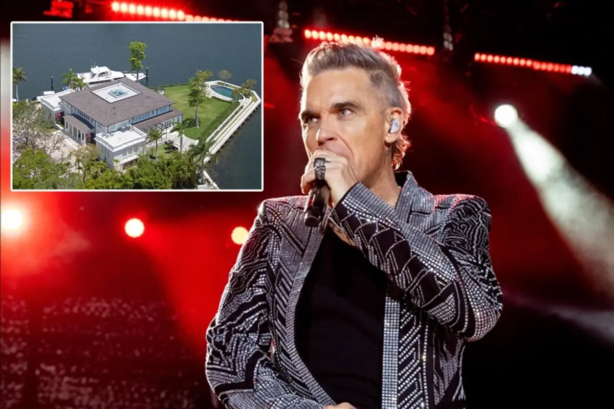Robbie Williams'tan 1.3 milyarlık malikane! İçinde yok yok