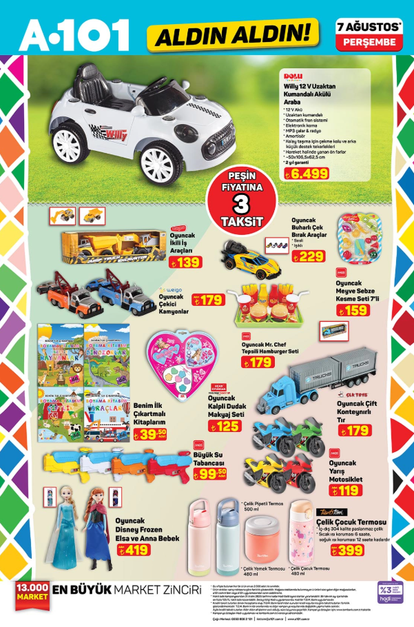 A101 ALDIN ALDIN ÜRÜN KATALOĞU! A101 Aldın Aldın aktüel afişi Perşembe günü ürünleri neler?