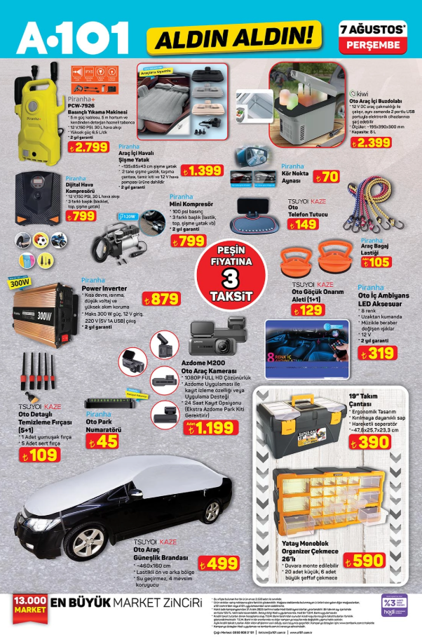 A101 ALDIN ALDIN ÜRÜN KATALOĞU! A101 Aldın Aldın aktüel afişi Perşembe günü ürünleri neler?
