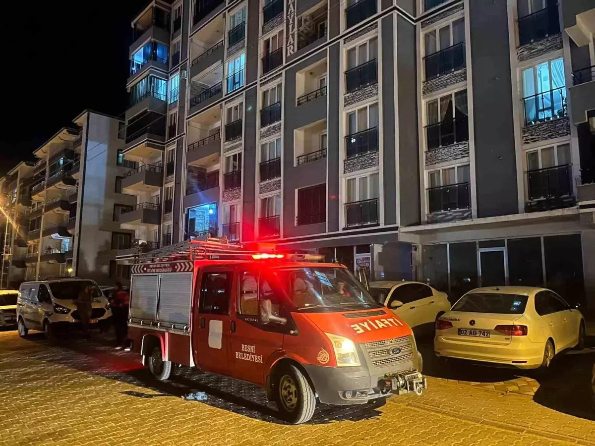 Adıyaman'da Apartmanda Gaz Kaçağı Paniği